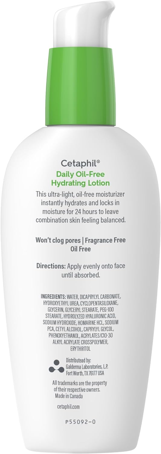 سيتافيل لوشن مرطب يومي خالٍ من الزيوت مع حمض الهيالورونيك حجم 90 مل